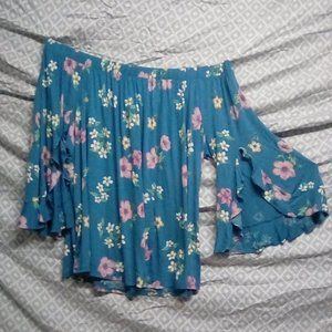 Lame Bryant off shoulder top